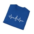 thumbnail image 4 of My Heart Beats for Music T-Shirt, Classic Crew Neck, Short Sleeve Shirt, 4 of 9