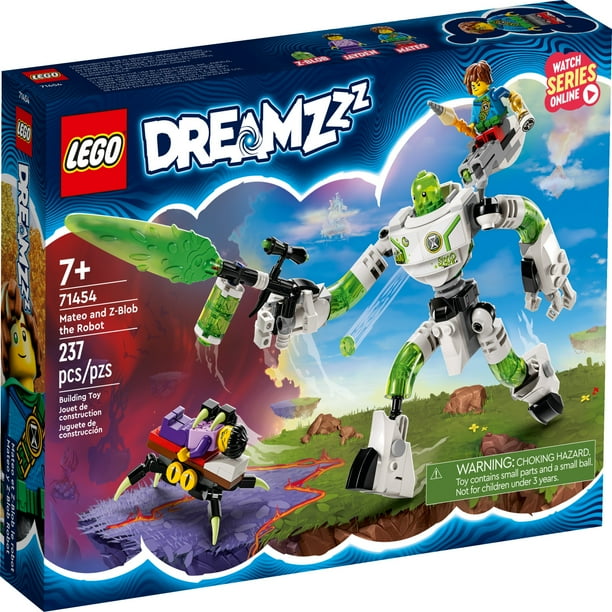 LEGO DREAMZzz Mateo and Z-Blob the Robot Building Toy Set, 2 in 1