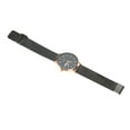 thumbnail image 4 of Reloj de cuarzo para hombre, resistente al agua, con batería de 150 mAh y correa de acero inoxidable, color negro, para adolescentes., 4 of 14