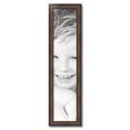 thumbnail image 2 of ArtToFrames 8" x 37" Honors Mahogany with Black Picture Frame, 8x37 inch Brown Wood Poster Frame (WOM-5154), 2 of 7
