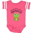 thumbnail image 3 of Inktastic Grandpa's Little Princess Cute Frog Girls Baby Bodysuit, 3 of 5