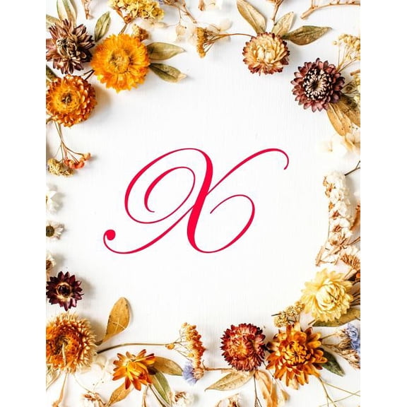 Real Estate Appointment Book 2 Columns: X : Monogram Initial Real Estate Appointment Book 2 Columns Appointment Booking, Appointment Scheduler Book, Appointment Scheduler Calendar, 8.5" x 11", 110 pages (Series #24) (Paperback)