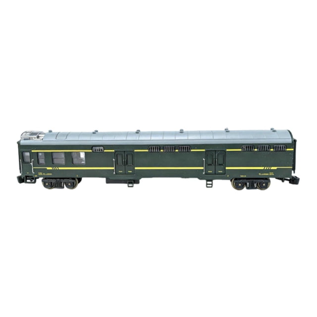 HILABEE Modèle de Voiture de Bagage à l'Échelle 1/75, Modèle de Wagon, Souvenir Réaliste, Collectionnable, Vert