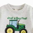 thumbnail image 7 of TOWED22 Toddler Baby Boy Fall Winter Clothes Crewneck Sweatshirt Long Sleeve Print Graphics Shirt and Pants Cute Boys Outfits, 7 of 7