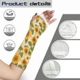 thumbnail image 7 of Jiueut Vintage Sunflower Arm Cast Cover Arm Wrist Elbow Protection Cover Size S Hand Cast Covers for Shower Adult Decorative Arm Cast Cover for Women Wrist Cast Cover for Shower, 7 of 7