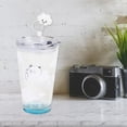 thumbnail image 1 of Taza de Agua Linda Oso Soledad Dibujos Animados Prueba de Agua COUD WATERCUP, 1 of 7