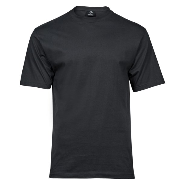 Tee Jays - Camiseta de Algodón para Hombre (Gris Oscuro)