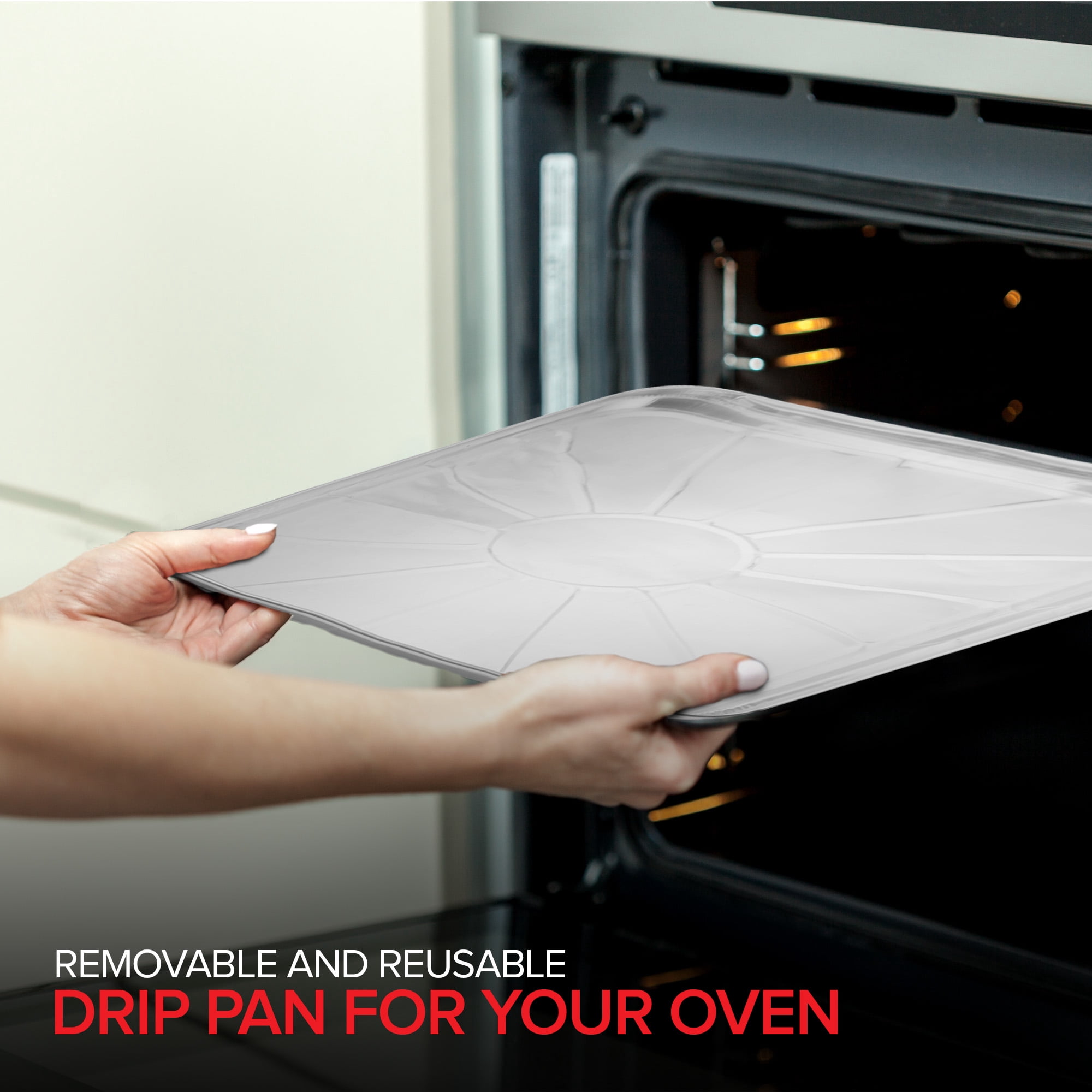 Disposable Foil Oven Liners (20 Pack) Aluminum Foil Oven Liners for Bottom of Electric Oven & Gas Oven, Reusable Oven Drip Pan Tray for Cooking & Baking, Disposable Baking Mats - Stock Your Home