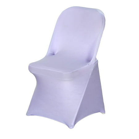 Efavormart 10PCS Stretchy Spandex Fitted Folding Chair Cover Dinning Event Slipcover For Hotel Dining Wedding Party Catering