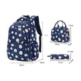 thumbnail image 4 of POINTERTECK 3PCS Daisy Backpacks With Lunch Pack Pencil Case  Water Resistant Bookbag For Children（Blue）, 4 of 9