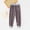 Gray, variant on Eltusu Girls Cotton Leggings, Soft Elastic Waist Stretch Warm Winter Joggers Purple Size 10-12 T