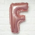 thumbnail image 6 of Efavormart Blush 16" tall Alphabet Letters / Number Foil Balloons Party Wedding Decorations Graduation New Year Party- F, 6 of 7