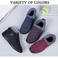 thumbnail image 5 of Boojoy Botas De Invierno Botas De Nieve De Invierno para Hombres Y Mujeres Forro De Piel Botas De Tobillo Cálidas Al Aire Libre Impermeables, 5 of 5