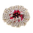 thumbnail image 4 of Perla Parches de Flores para Bricolaje Manualidades, Accesorios para el Cabello Rojo rosado Gloria Abalorios Parches de flores, 4 of 9
