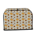 thumbnail image 2 of Sikiie Fall Thanksgiving Day Toaster Covers 2 Slice Dustproof Toaster Cover Bread Machine Cover, Dustproof Cover - 11.4" x 7.5" x 7.9", 2 of 7