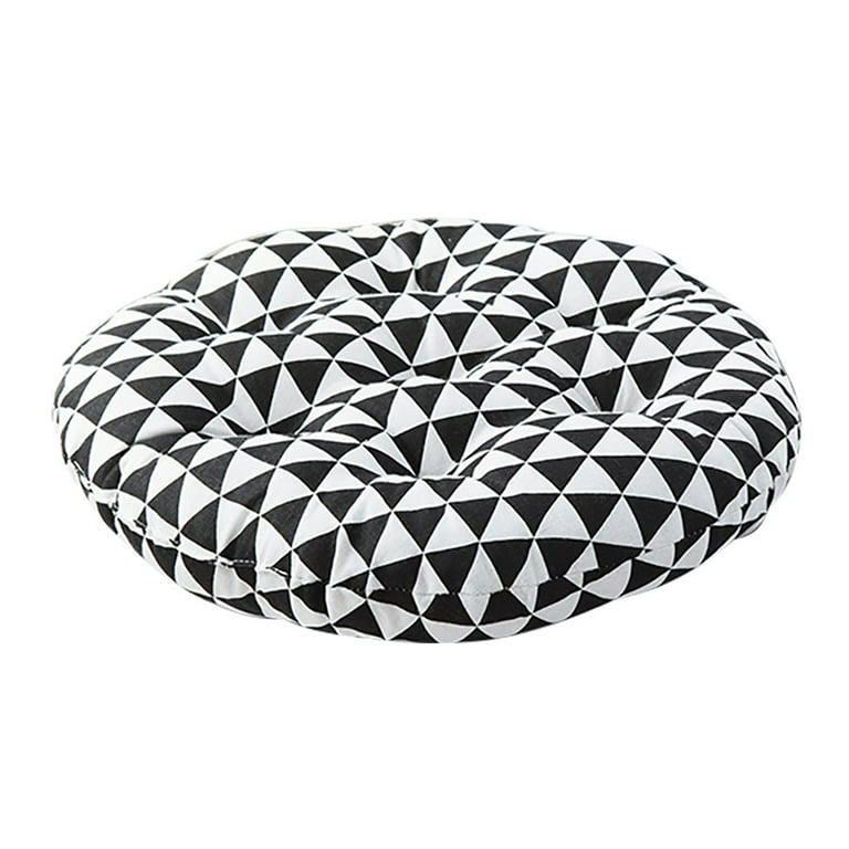 WANYNG Chair Cushion Round Cotton Upholstery Soft Padded Cushion Pad Office  Home Or Car Swivel Car Seat for Elderly 