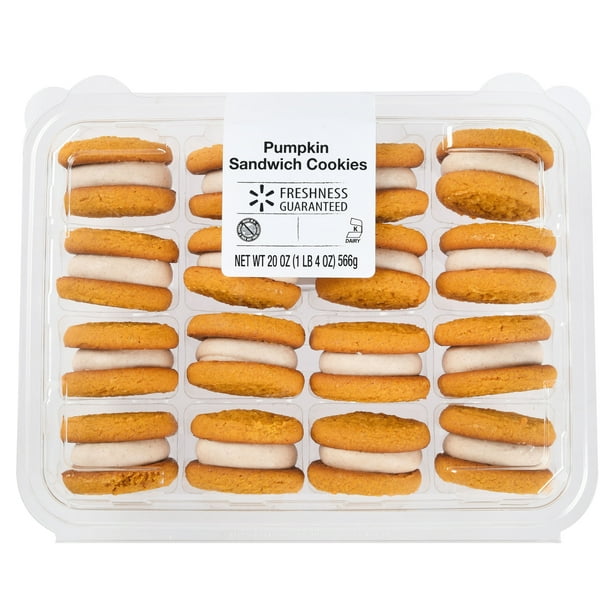 Freshness Guaranteed Pumpkin Sandwich Cookies, 20 oz, 16 Count