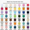 thumbnail image 4 of Custom Name Baby Sweater，Personalized Baby Sweater,Embroidered Name Sweater,Baby Knit Sweater,Cotton Sweater For Newborn Boys And Girls,Baby Gift,3-6 Month, 4 of 5
