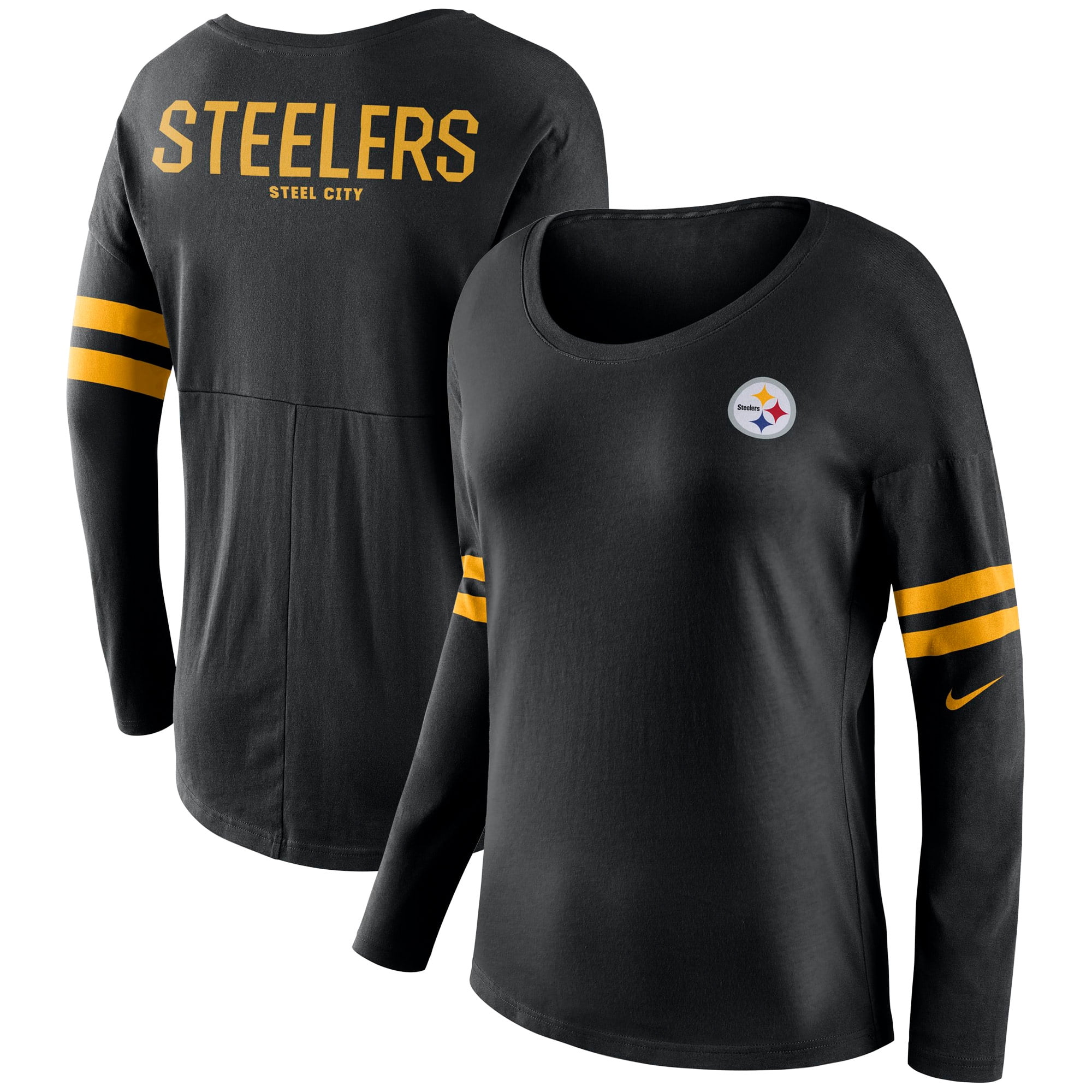 steelers long sleeve jersey