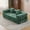 76.8" Dark Green Chenille, variant on Timbernest Convertible Sleeper Sofa Bed 78" Folding Sofa Bed with 2 Pillows 3-Seat Floor Sofa for Living Room, No Assembly, Gray