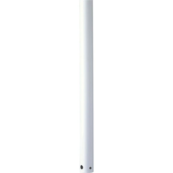 P2609-28-Progress Lighting-AirPro Fan Downrod - Downrod for Progress Brand Fans-72 Inch Down Rod Length-Matte White Finish