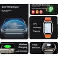 thumbnail image 4 of KIT SMARTWATCH T800 ULTRA MAX DE CARGA INALAMBRICA CON 2 CORREAS DE REGALO Y AUDIFONOS BLUETOOTH, 4 of 5