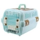 thumbnail image 3 of Jaula transportadora para gatos y mascotas, cómoda, portátil, con lados rígidos, ventilación superior incorporada, versátil, para perros, estuche de Azul, 3 of 8