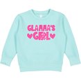 thumbnail image 2 of Inktastic Glamma's Girl Toddler Sweatshirt, 2 of 4