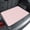 Blush Pink, variant on Universal Car Trunk Mat 29"x39", Red Gingham Waterproof Cargo Liner, Non-Slip Durability Cargo Mat, Modern Minimalist Geometric Plaid All Weather Rear Trunk Protector for Car SUV