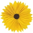 thumbnail image 5 of Fennco Styles 13” x 13” Garden 3D Sunflower Decorative Pillow Polyester, 5 of 6