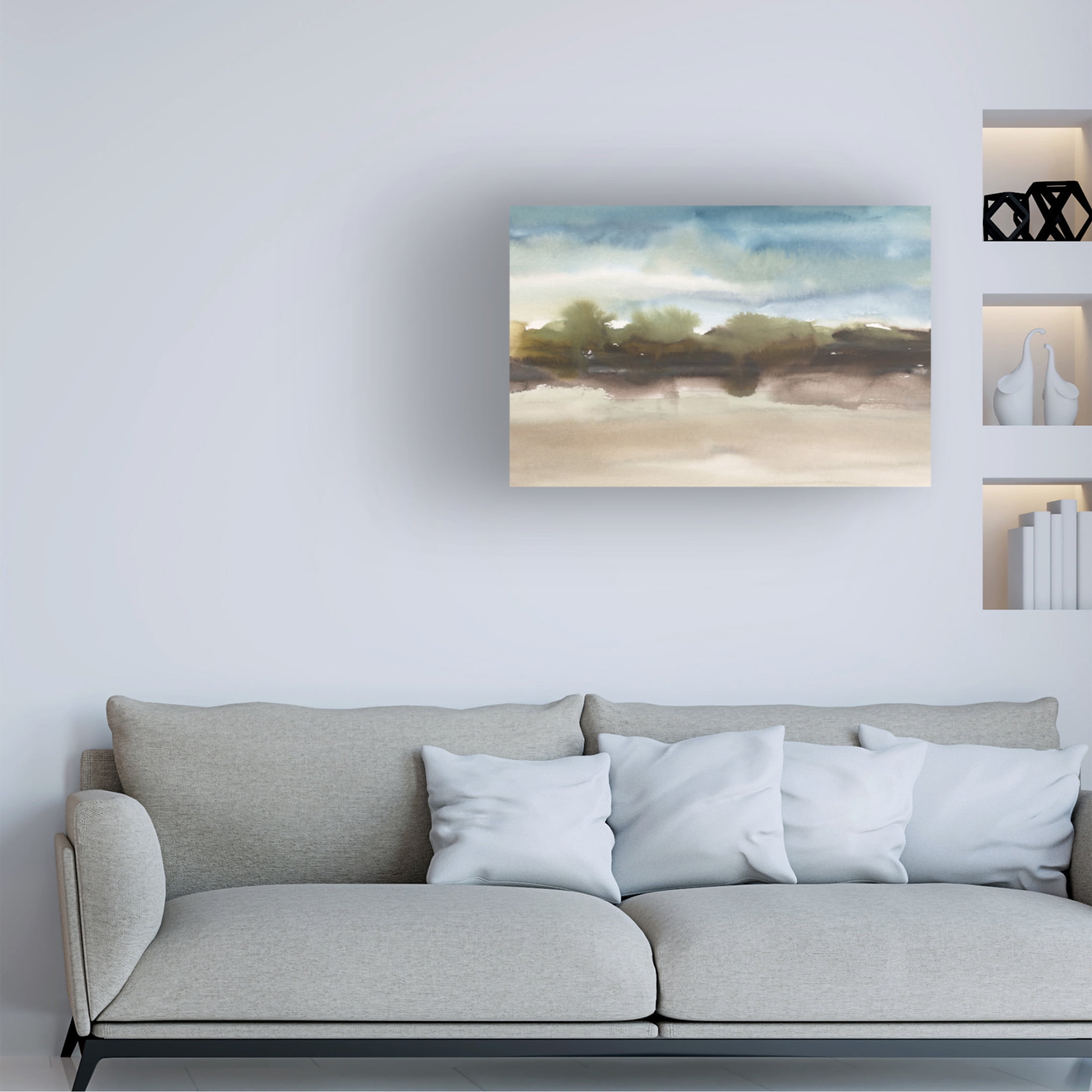 Trademark Fine Art Ethan Harper  Blended Treeline I Canvas Wall Art