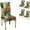 Covers 18, variant on Tropical Floral Dining Room Chair Covers Set of 4 Tropical Leaves Jungle Seamless Watercolor Floral Pattern Parson Chair Slipcover Removable Washable Chair Protector for Home,Restaurant