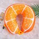 thumbnail image 2 of Cojín suave de la almohada del cuello de la forma de U de la fruta linda de la historieta para el viaje de la oficina en casa del coche JFHHH pequeña, 2 of 3