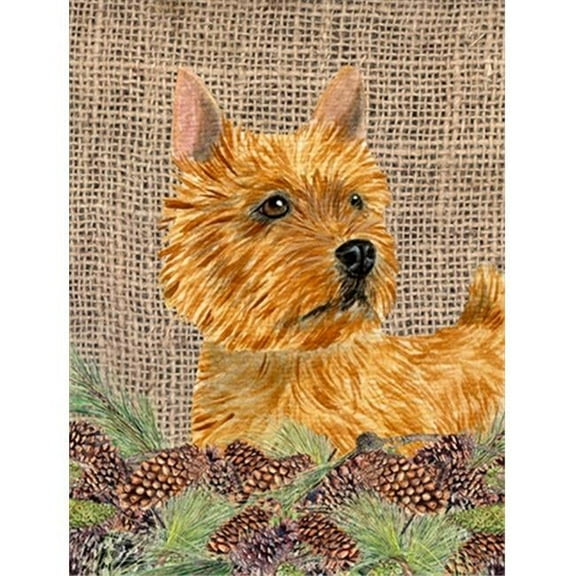 11 x 15 In. Norwich Terrier Flag, Garden Size