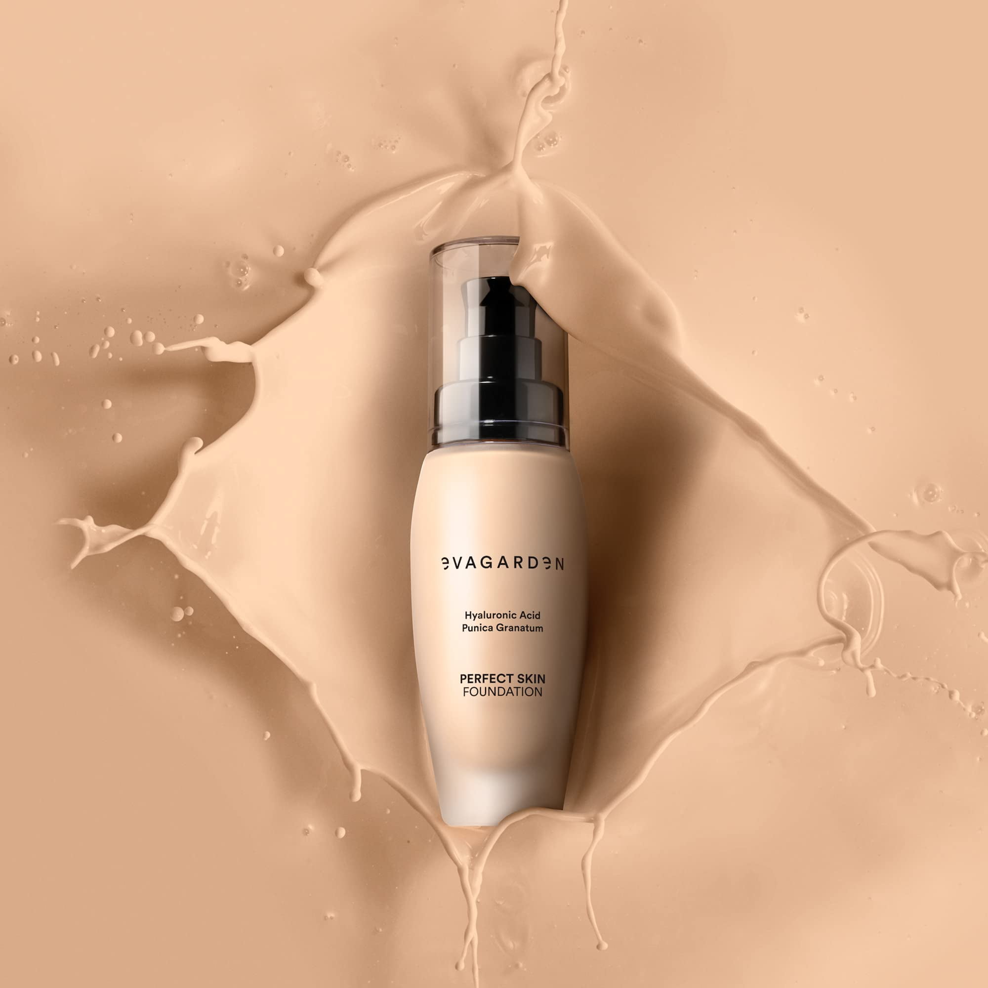 EVAGARDEN Perfect Skin Foundation - Soft Texture Ensures Excellent Coverage and Natural Finish - Visibly Reduces Signs of Aging - Smooth and Moisturizes Your Epidermis - 236 Nectar - 1.01 oz