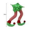 thumbnail image 6 of Christmas Elf Legs Tree Decorations Stuffed Elf Leg for Xmas Home Party Tree Fireplace Ornaments, 6 of 7