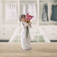 thumbnail image 2 of Girl‘S Bouquet  Hand-Carved Arts Sculpture  Personalized Decoration, 2 of 5