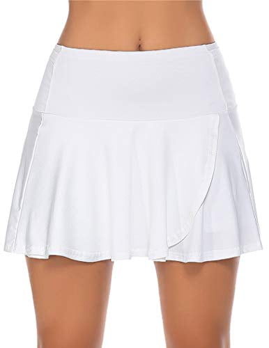 white athletic skirts