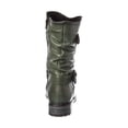 thumbnail image 3 of Eric Michael Noelle Short Leather Boot, 35, Green, 3 of 5