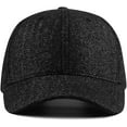 thumbnail image 4 of CoCopeaunts Mens Warm Baseball Cap Wool Tweed Classic Thick Winter Driving Hat Casual Fashion Dad Hat Fishing Golf Ski Hat, 4 of 5