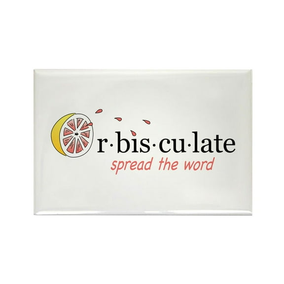 CafePress - Orbisculate Logo Magnets - Rectangle Magnet, 2"x3" Refrigerator Magnet