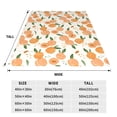 thumbnail image 3 of Balery Peaches Manta de Felpa Suave y Acogedora – Cobija de Franela Aterciopelada para Cama, Lavable y Cálida para Sofá, Mascotas, Transpirable-80"x60", 3 of 7