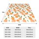 thumbnail image 3 of Fotbe Peaches Manta de Franela Acolchonada con Estampado, Súper Suave y Esponjosa, Extra Grande para Sofá, Cama, Uso Todo el Año-60"x50", 3 of 7