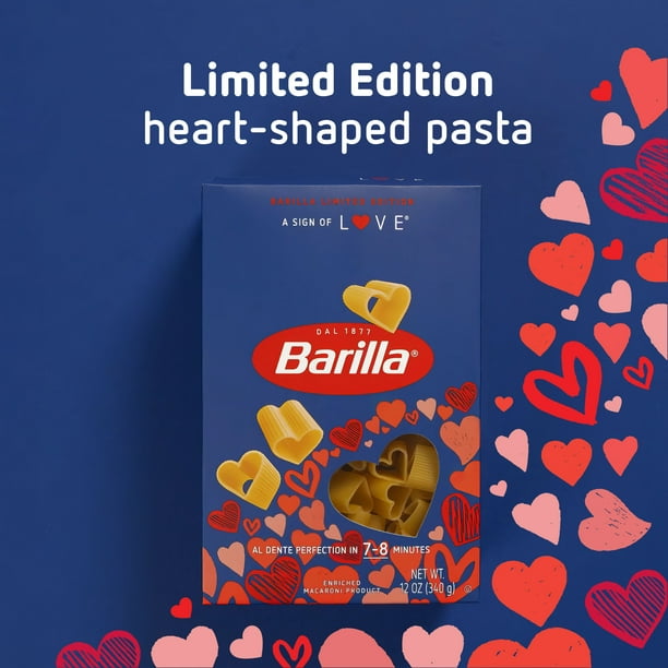 Barilla Limited Edition A Sign of Love Pasta, 12 oz. - Walmart