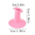 thumbnail image 4 of Xihbxyly Juego de 5 Soportes para Manicura, Accesorios para Pintar Detalles, Diseño de Uñas Fácil, Imprescindible para Artistas, Ideal para Salón, Ideal para Principiantes., 4 of 7