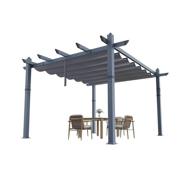 Treillis en Aluminium pour Fleurs et Raisins
