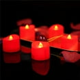 Homemory Flameless Flickering LED Tea Light Candles Battery Operated