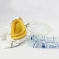 thumbnail image 4 of Urine Bag 1000ml Clear Urinary Drainage Bag Sealed Anti Reflux Valve Urine Container Latex Pouch, 4 of 7