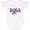 AA-White, variant on Inktastic NOLA Mardi Gras Crayfish in Purple Boys or Girls Baby Bodysuit