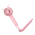 thumbnail image 3 of Ventilador portátil USB Ventilador de enfriamiento flexible de verano Viajes de verano Gadget de enfriamiento para interiores y exteriores, Rosa Monstrate HA6929-02B, 3 of 6
